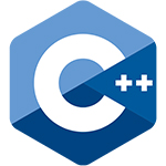 The C++ programming language logo.