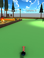 'Baxstar's Mini Golf' A simple 3-D Golf game made with the Unity Engine