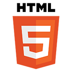 The HTML5 logo.